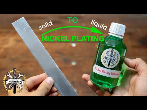 How to make the Nickel Plating Solution / Amazing Workshop