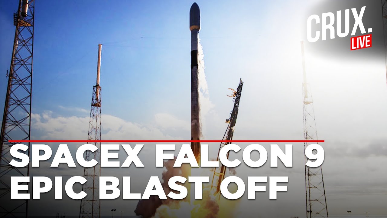 SpaceX Launch Live | Falcon 9 Rocket Launches 23 Starlink Satellites ...