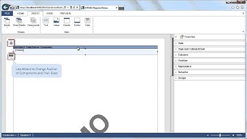 Using Components Placement Wizard in Reports.Mobile - [Shot on version 2013.1]