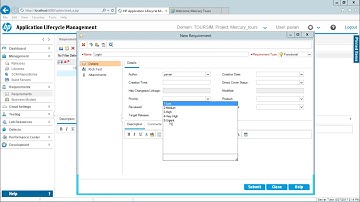 HP ALM - Requirements