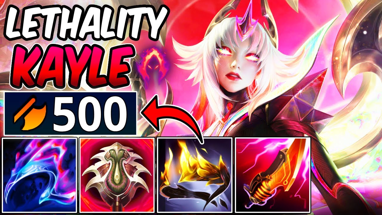 FULL LETHALITY AD KAYLE is actually BROKEN! (500+ AD, 54k DMG - New ...