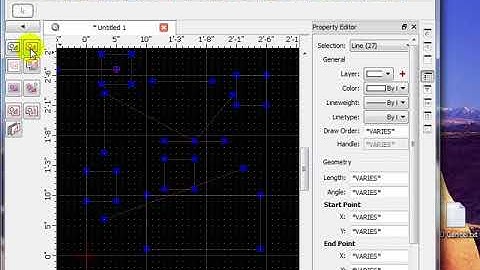Qcad3 - 4. Line Tools