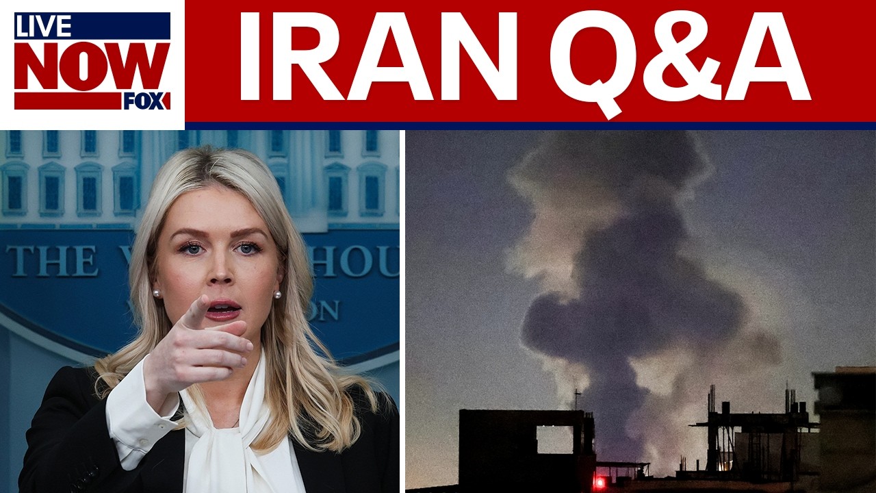 Karoline Leavitt takes questions on Iran war operations