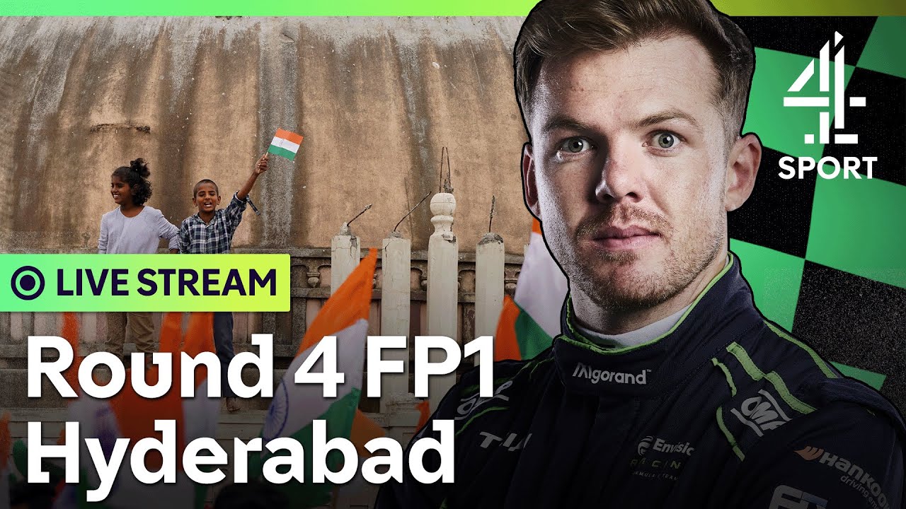 Live Practice FP1 Round 4 Hyderabad E-Prix ABB FIA Formula E Championship 2023