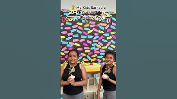🏆 My Kids Earned a TROPHY at the Library Summer Reading Program! 📚🎉