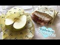 DIY méhviaszos csomagoló - beeswax food wrap diy 🐝 !