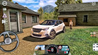 Driving School Sim - Peugeot 2008 Suv Offroad Driving - Car Games Android Gameplay #1 screenshot 3