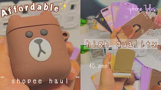 HAUL VLOG :: phone cases from shopee starts @45 pesos | shopee finds | sheng ☀️  (philippines)