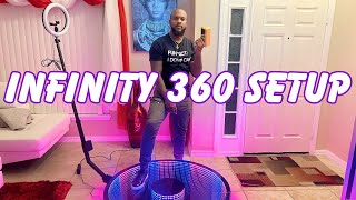 Setting Up My New Infinity 360 Photo Booth | How To Setup Your 360 Photo Booth  #360photobooth