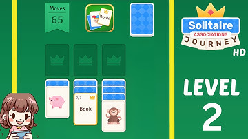 Solitaire Associations Level 2 Solution Walkthrough