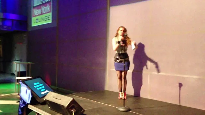Raina Helen Fraley singing 'Sweet Child O' Mine'.