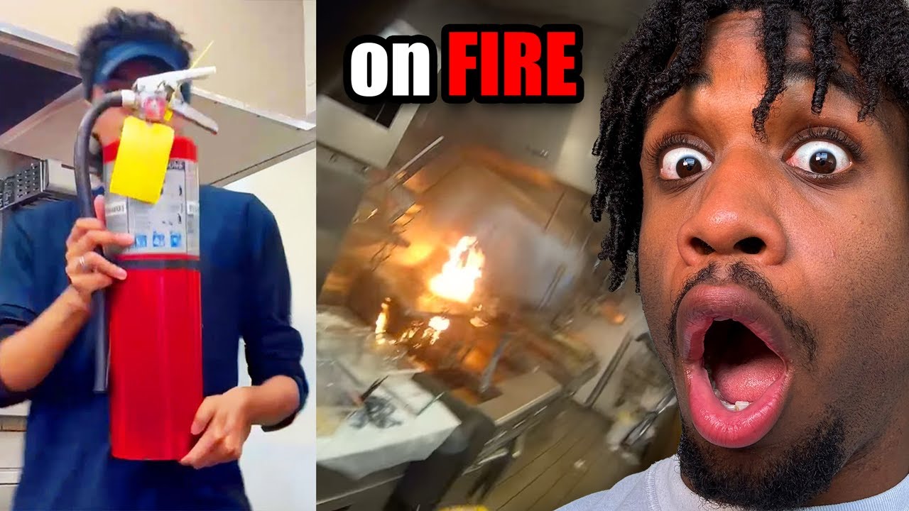 Клиент спасает сотрудников от пожара