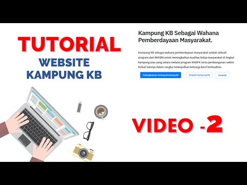 Cara Mengisi Data Profil Kampung KB