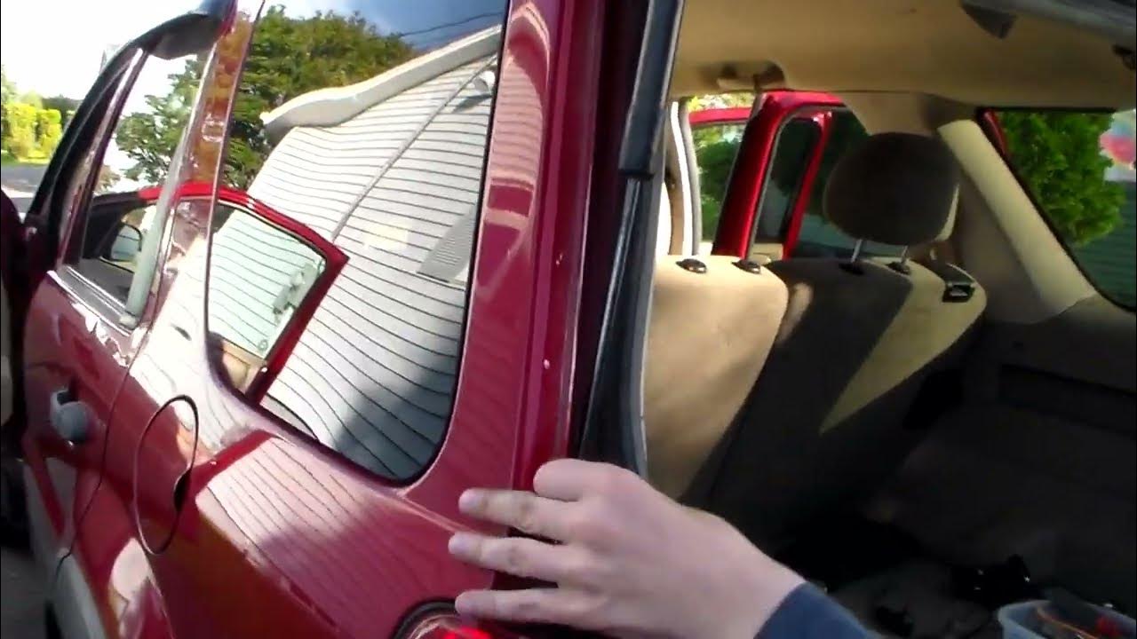 How to Change Tailgate hatch lift support struts (20012007 ford