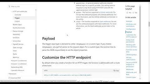 Azure Functions: Binding and configuring routing through function.json