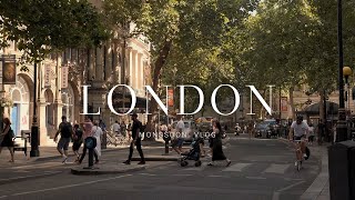 Living in London VLOG | Hot Summer, Eating Naengmyeon at Soho, Making sweet potato pie [Eng Sub]