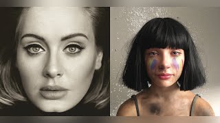 Video thumbnail of "Adele x Sia - Sending My Greatest Love (Mashup)"