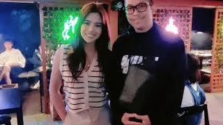 Na meet namin si Jenela in Japan sa Stone bar and grill.