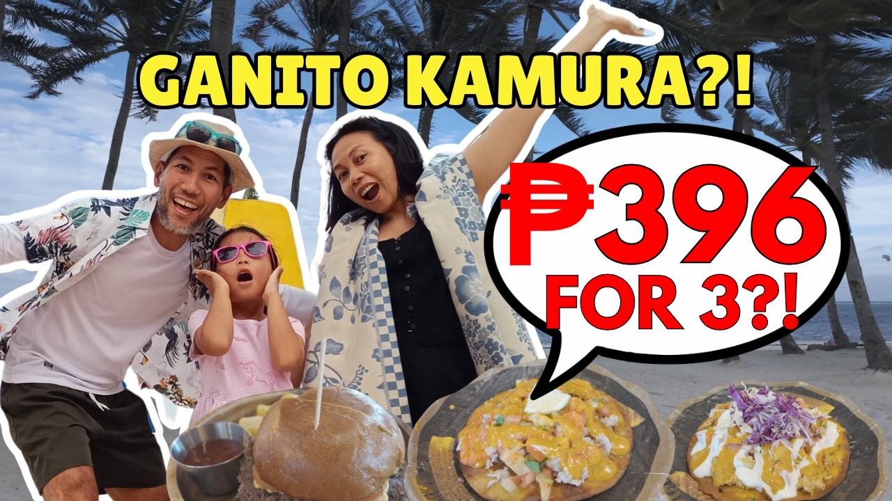 Boracay Food Trip 2026 – Sulit ba talaga ang presyo? ₱396 for 3?!