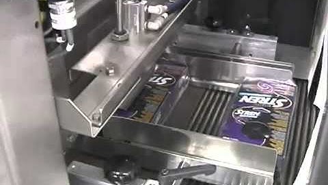 Shrink Wrap Machine for Creating 5th Panel Carton Multipacks cut 1 cut