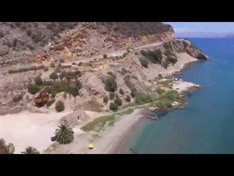 A beach at Paralion Astros, Arcadia, Greece