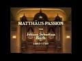 Capture de la vidéo [Hq Audio] Matthäus-Passion (J.s. Bach) - Bwv 244 - Harnoncourt - Concertgebouworkest - 1985