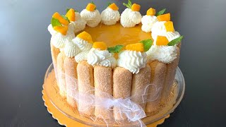 Торт Тирамису Манго  // ? Десерт Тирамису с Манго !!! ? Mango Cake