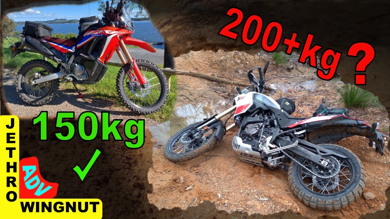 CRF300 Rally or Tenere 700 you decide. I put the 300 Rally through its paces and compare with the T7