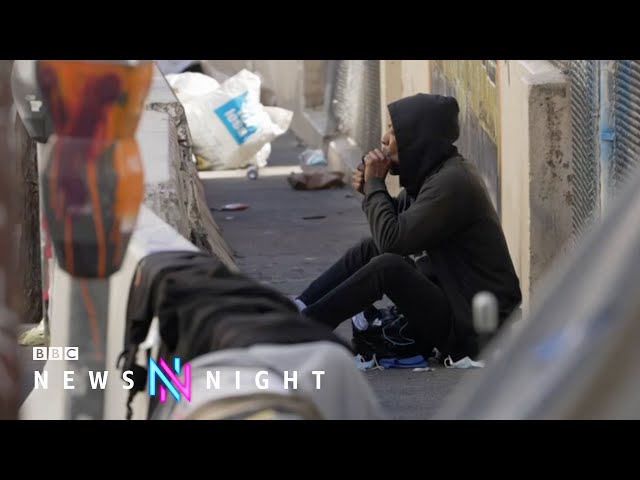 A city in crisis: How fentanyl devastated San Francisco - BBC Newsnight class=