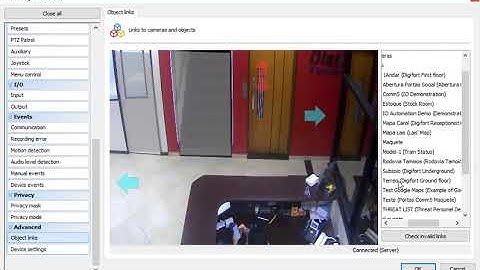 Digifort - Object Links - How to Configure