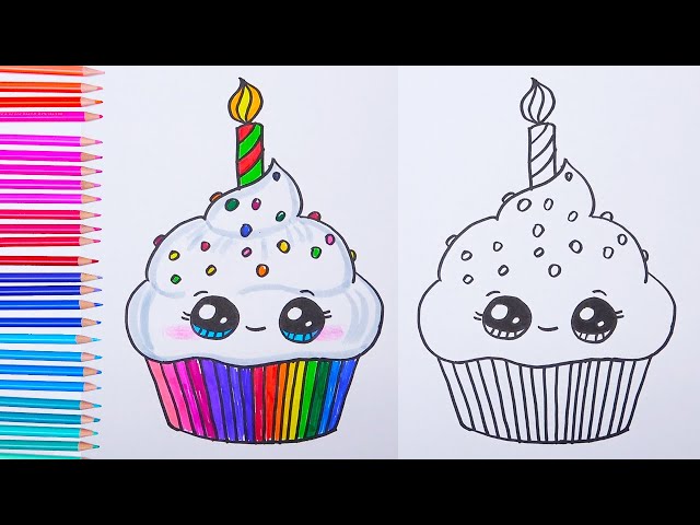How To Draw The Five Nights At Freddys Cupcake, Step by Step, Drawing  Guide, by Dawn - DragoArt