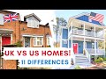 SURPRISING Differences between British & American Houses! // Toilet Buttons?!