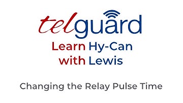 Learn HY-CAN With Lewis - Changing Relay Pulse Times