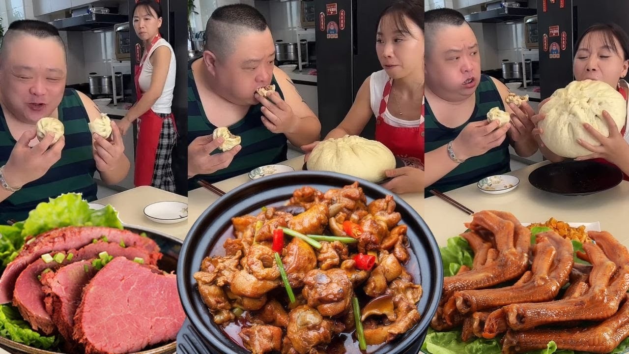 媳妇儿也没告诉我有那么大个包子啊😭早知道不偷吃，太坏了【朱大帅and依美姐】