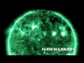 Spectacular Solar Video and Sounds of the Sun