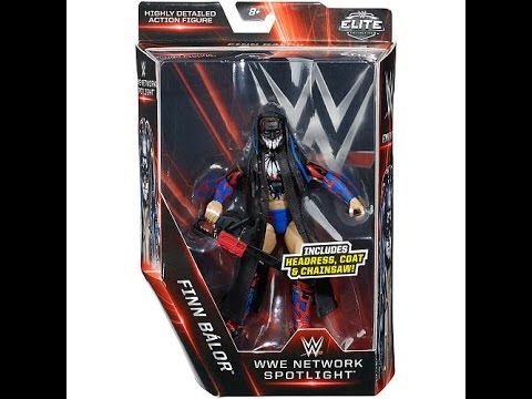 WWE Elite Collection WWE Network Spotlight Finn Balor Exclusive Action Figure With Chainsaw 