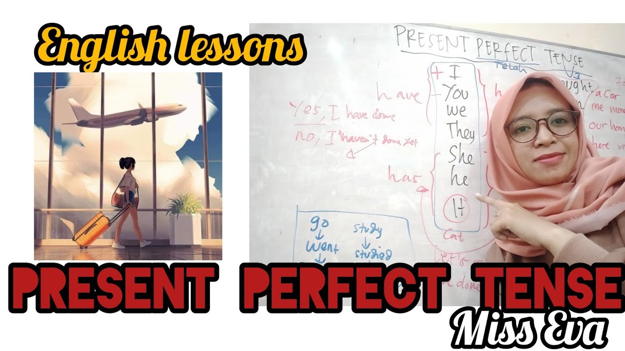 LEARN ENGLISH | Present perfect tense - Miss Eva - YouTube