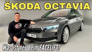 SKODA OCTAVIA: Das FACELIFT in allen Details! Limousine, Combi, RS | Aber was fehlt? Check | 2024