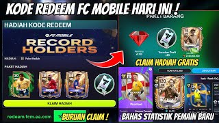 KODE REDEEM FC MOBILE TERBARU HARI INI CLAIM DRAFT &amp; PEMAIN GRATIS BAHAS STATISTIK PEMAIN BARU