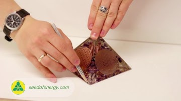 What to do after receiving Your Orgonite Pyramid / Orgone Generator?