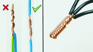 5 Ways How To Twist Electric Wire Together