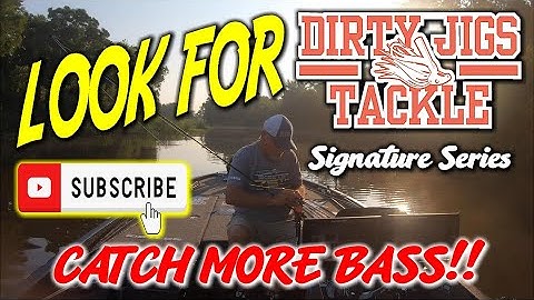 L👀K For Dirty Jigs! #bassmaster #dirtyjigstackle #mattherren