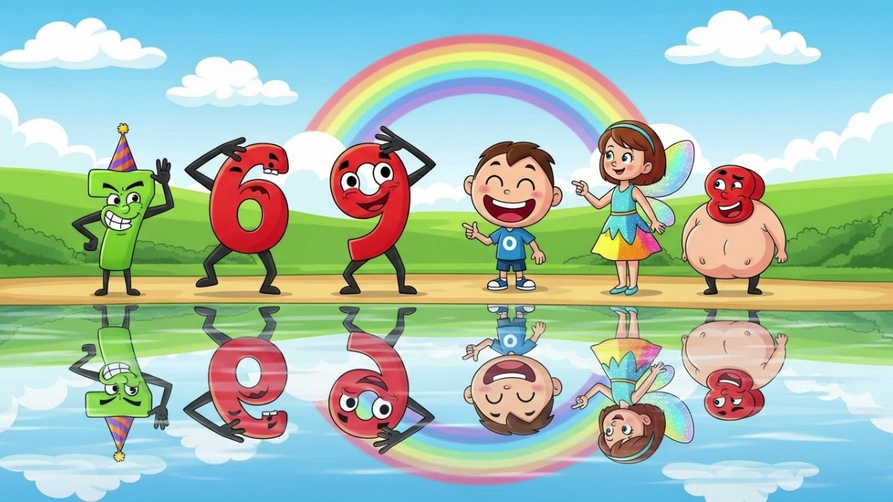 Bimo Bernyanyi Angka di Negeri Pelangi