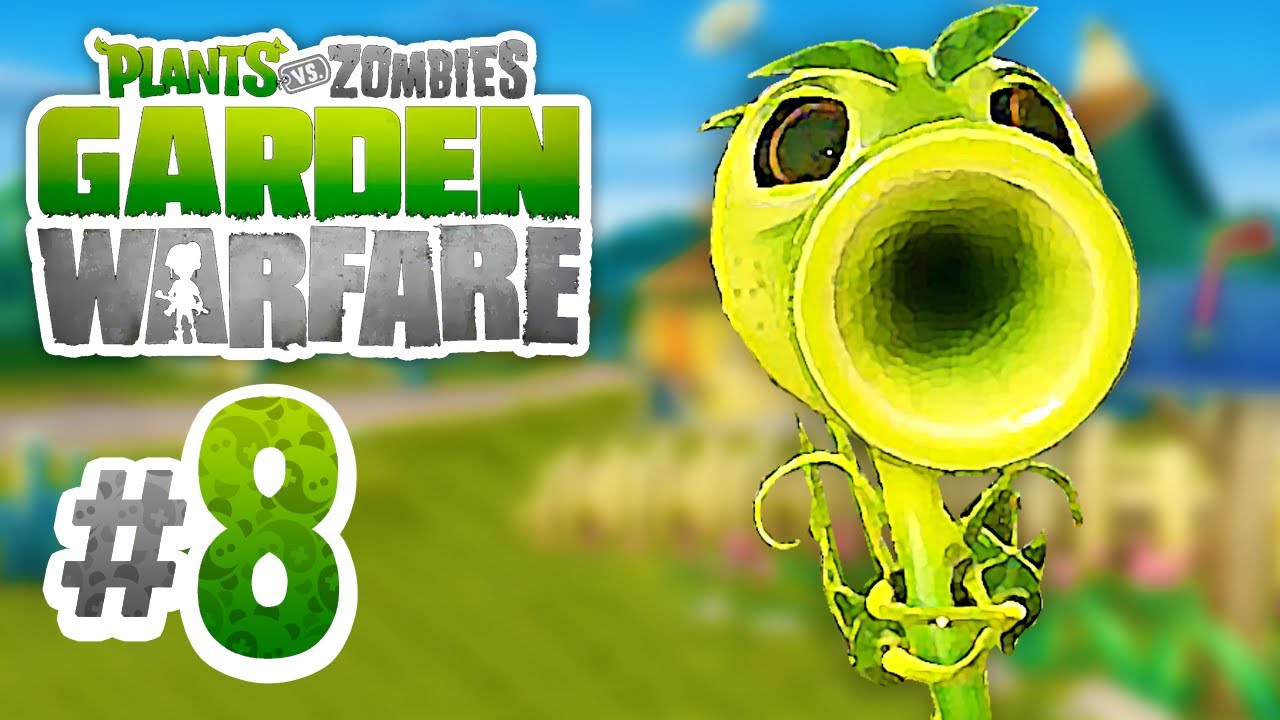 Peashooter Plants vs. Zombies Garden Warfare 8 YouTube