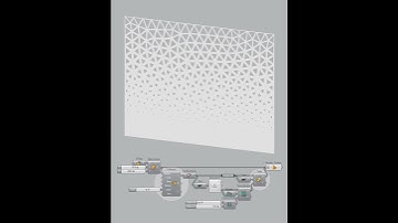 TriRemesh Gradient Panel | Rhino Grasshopper