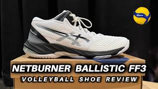 ASICS Netburner Ballistic FF3 Volleyball Shoe Review