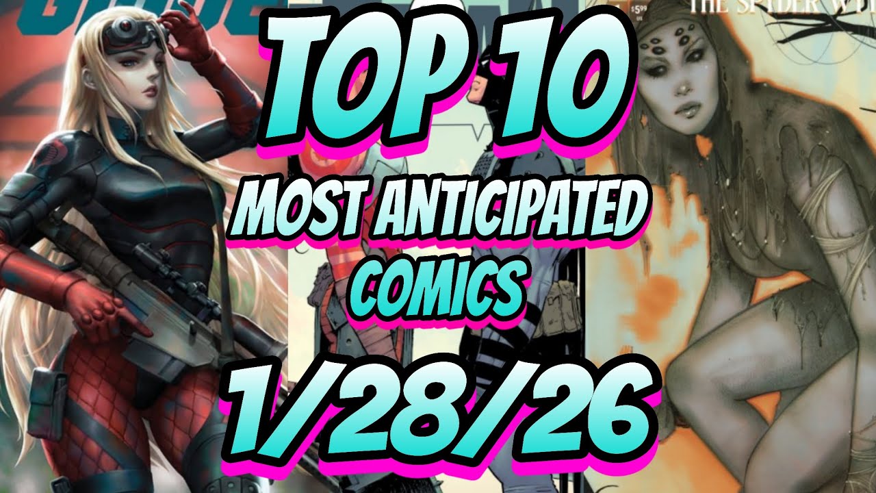 BUG WARS Returns! Top 10 Most Anticipated comic book 1/28/26 