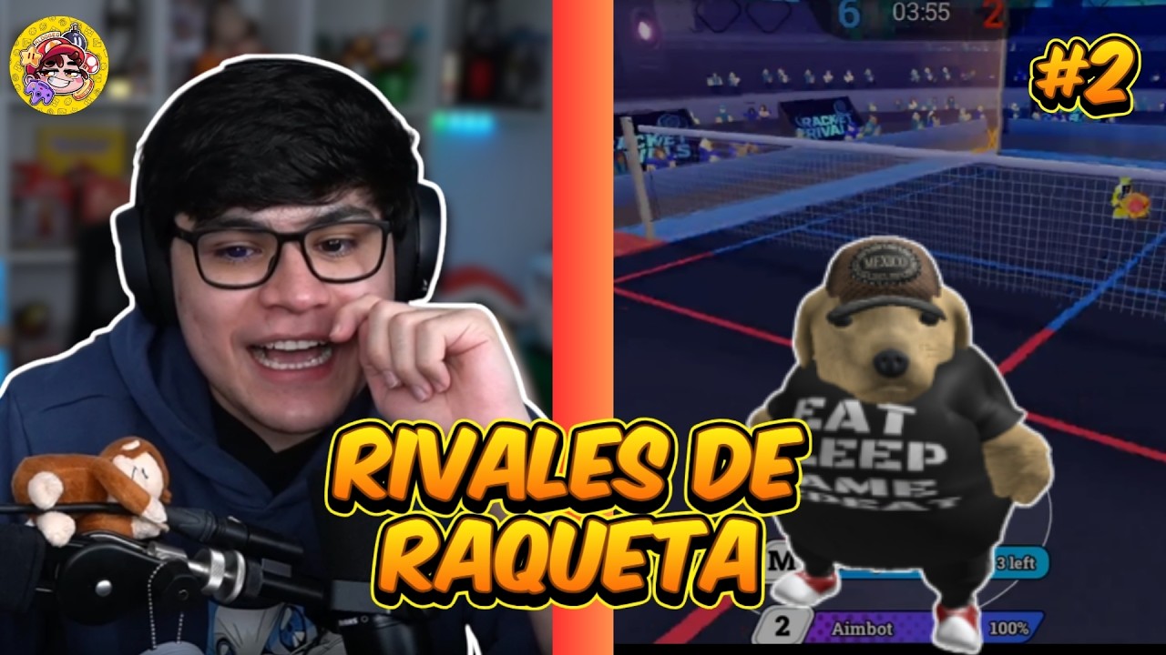 RIVALES DE RAQUETA #2 ALDO GEO JUEGA ROBLOX