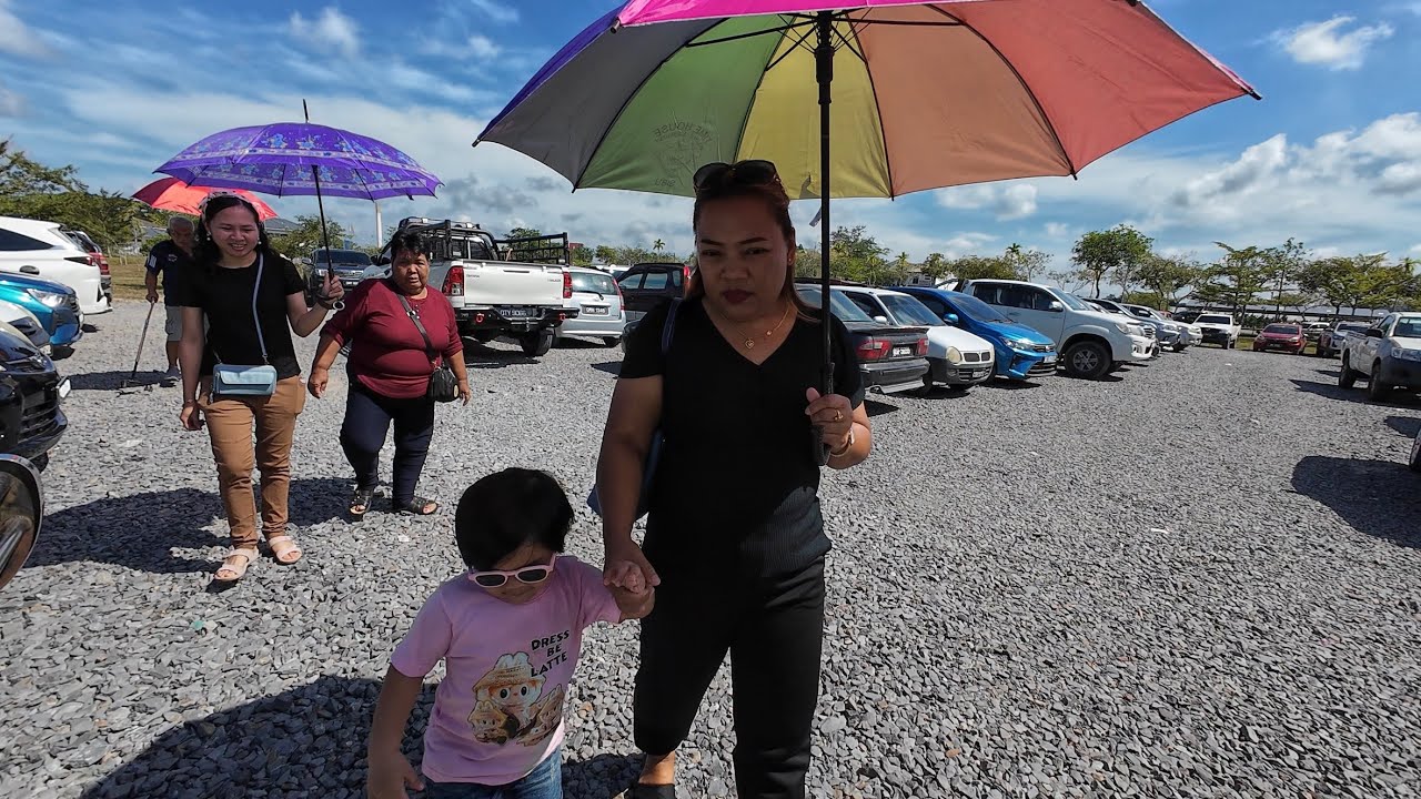 SARAPAN PAGI BERSAMA AKI RICH BARU BALIK DARI INDIA // MENTUA NAK BELI SAYUR DI TAMU SIBU JAYA //