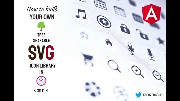 Build your own icon library in Angular part 1/4